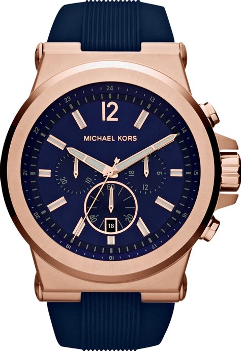 michael kors blue rubber watch|mike eps watches with bling.